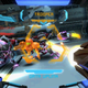 3DS games don’t show well in big screenshots. Federation Force further suffers from having a fairly plain look that doesn’t look good in stills. On the 3DS itself, the game looks good enough. It’s not the head-turner that the console Metroid Primes were, but the graphics get the job done. Here, you’re seeing from the perspective of GameXplain’s Derrick Bitner, who played through much of the game with me. I’m on the left side, obscured by a Space Pirate who is distracted by the Samus decoy I dropped into battle. Thanks to Derrick for the screencap.